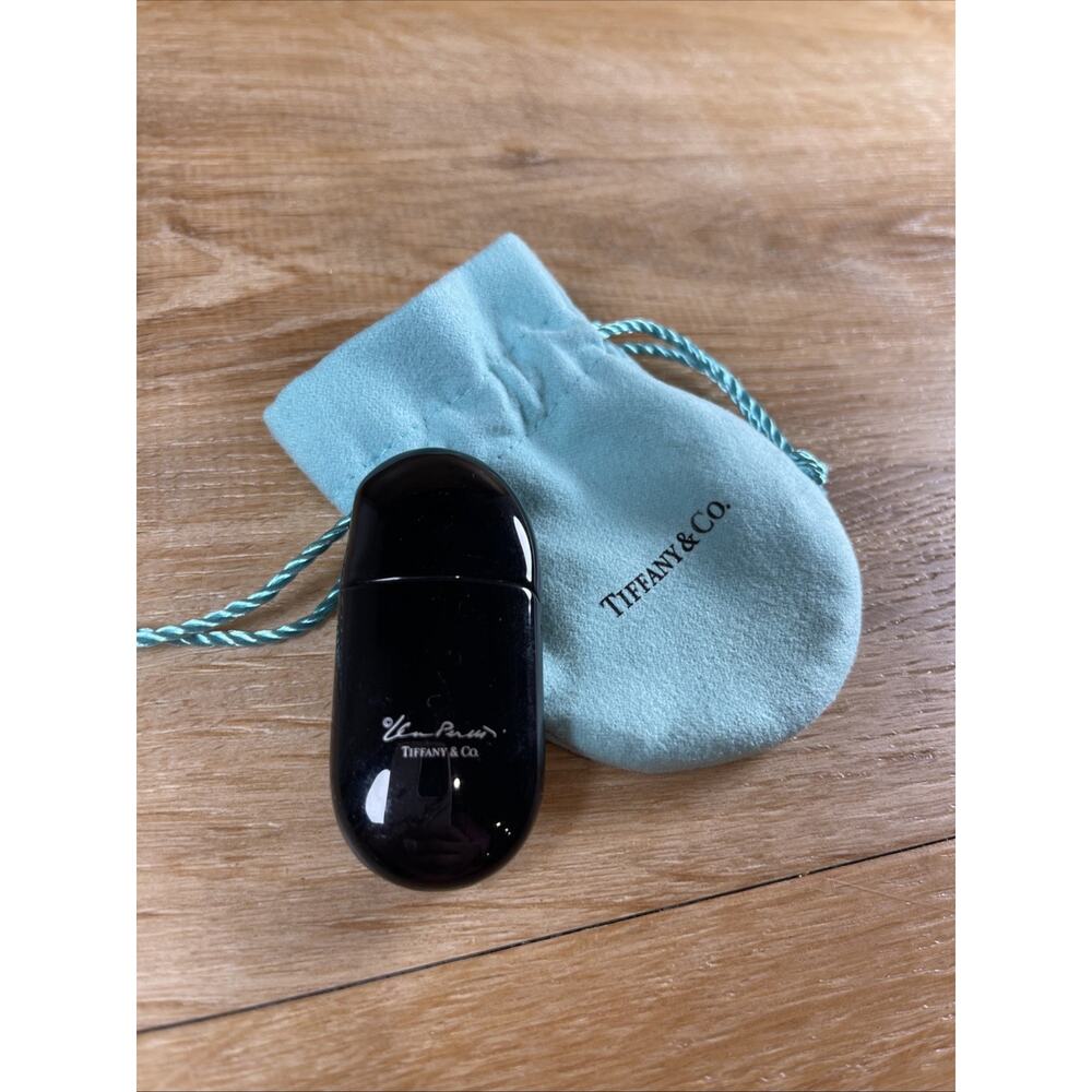 Tiffany & Co Bean Oil Black Lighter Elsa Peretti Vintage